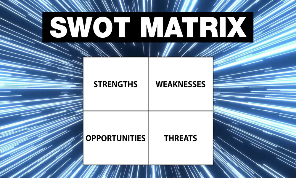 نکات مهم در کاربرد جدول ماتریس SWOT