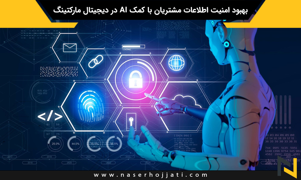 بهبود امنیت اطلاعات مشتریان با کمک AI در دیجیتال مارکتینگ