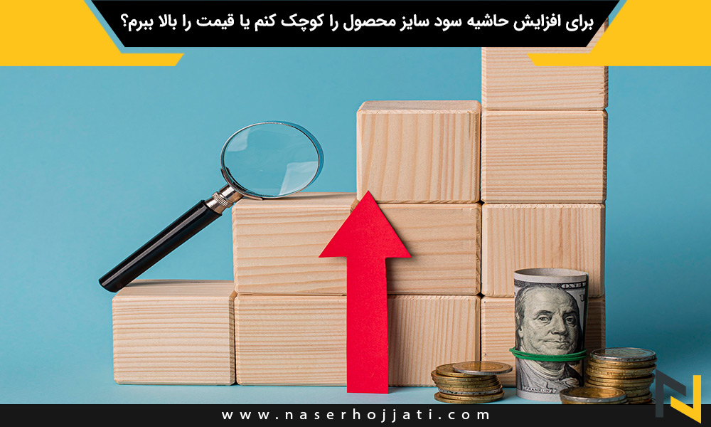 برای افزایش حاشیه سود سایز محصول را کوچک کنم یا قیمت را بالا ببرم؟