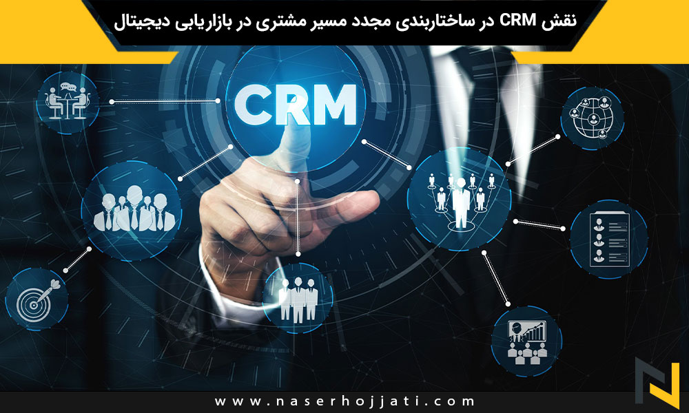 نقش CRM در ساختاربندی مجدد مسیر مشتری در بازاریابی دیجیتال